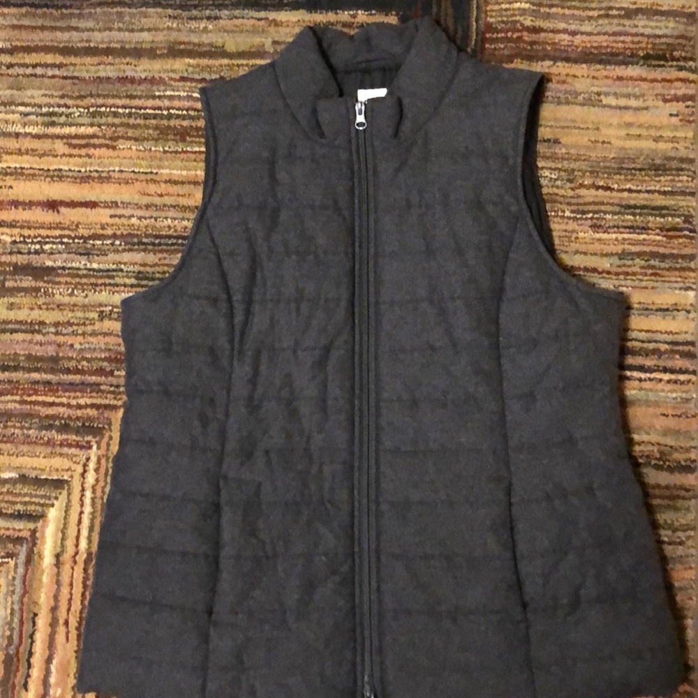 Brand new grey sueded vest